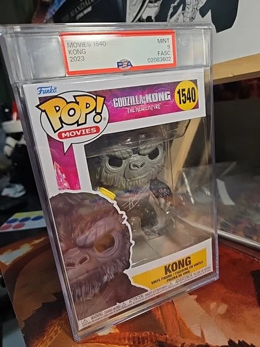 1540 Funko Pop Movies Graded Godzilla Kong 9.0 Funko Pop