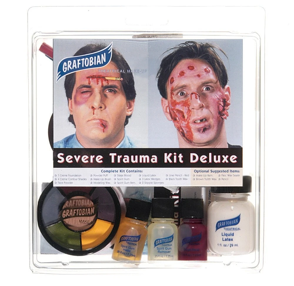 Deluxe Severe Trauma Special FX Makeup Kit