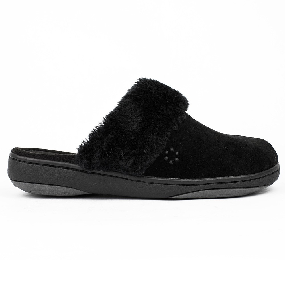 Tempur-Pedic Kensley Scuff  Womens Black Casual Slippers TP6064-001