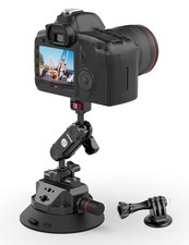 Camera Suction Cup Mount for Action Cameras - ULANZI SC-02 4.5in Pump-actived...