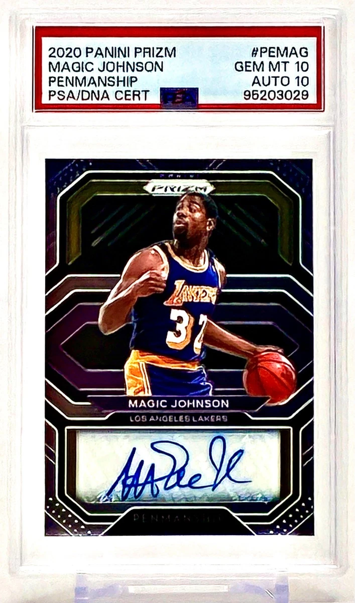 Magic Johnson 10 Graded Basketball Sports Trading Cards