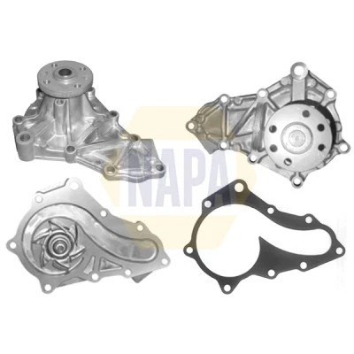 Water Pump fits MAZDA 3 BL 2.2D 09 to 14 R2AA Coolant NAPA R2AA15010E R2AA15010F - Image 2 of 4