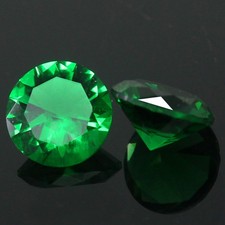 Natural Certified MUZO Green Emerald 5.00 MM Round Pair Stunning Loose Gemstone