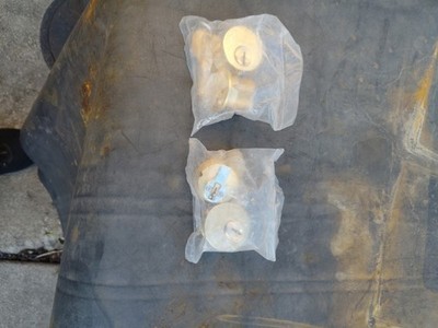 Brand New 1- Pair Marks Brass Mortise Lock Cylinder, 1'' Marks 21AC
