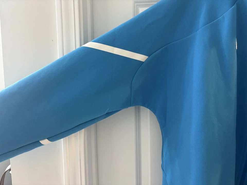 Мужская толстовка с капюшоном Adidas Charlotte FC футбольный клуб команда выпущенная синяя на молнии MLS XXL - Изображение 4 из 4