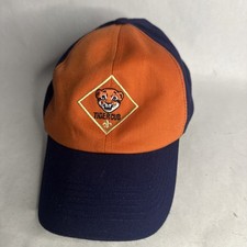 Official TIGER Cub Scout Orange Hat M/L Cap TC Twill Boy Scouts Adjustable Strap