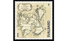 SVALBARD SPITSBERGEN 2025 MAPS SPITSBERGEN 1758 MNH LOCAL STAMP
