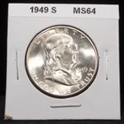 1949-S  Franklin Half Dollar -- Nice Choice Uncirculated