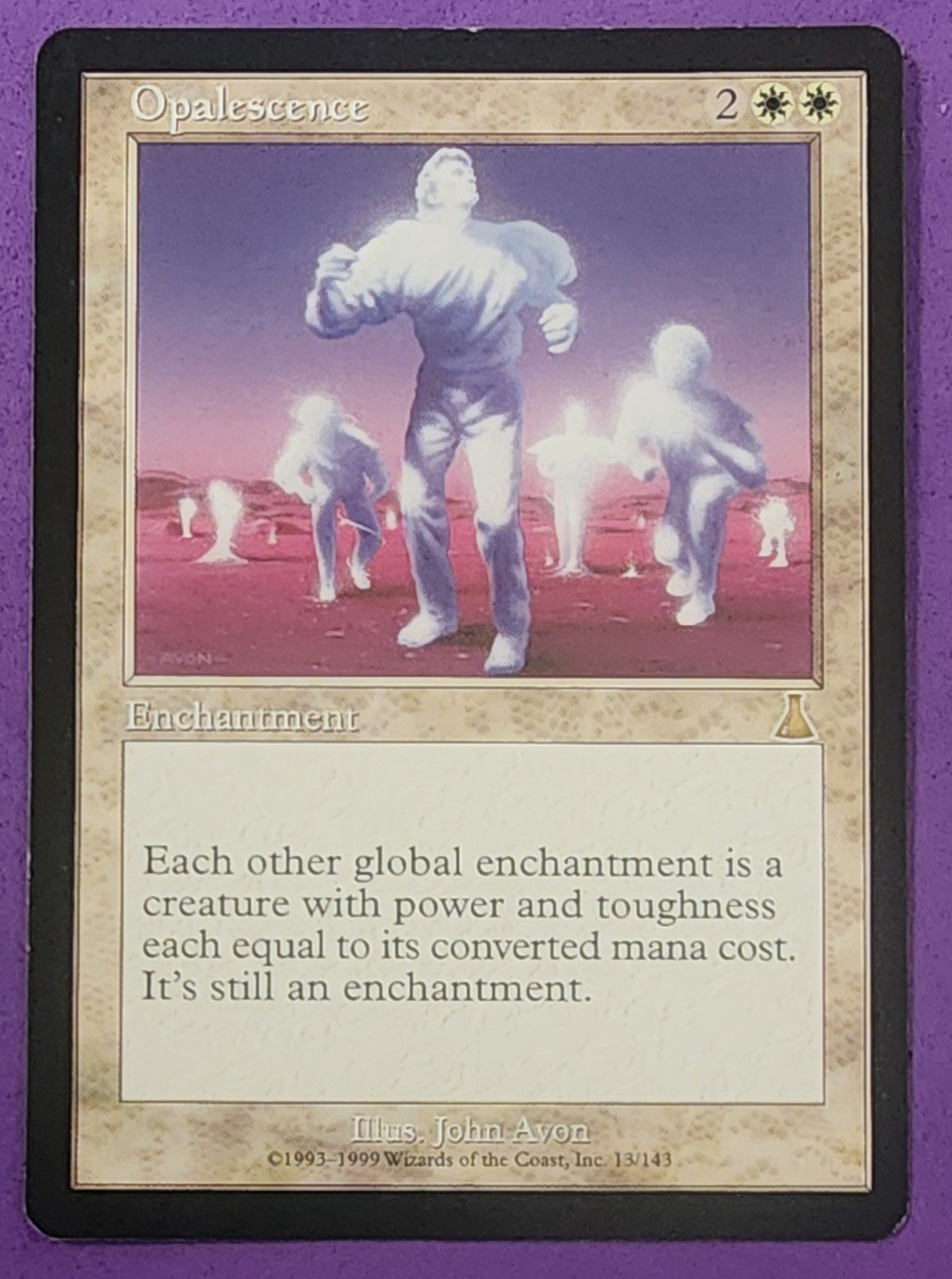 Mtg Magic The Gathering - Opalescence - Urza's Destiny LP (Lightly Played)