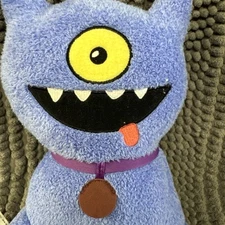 2019 Original Ugly Doll Plush-Dog Stuffed Cyclopes 8" One Eye Blue/Purple Plush