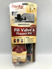 Korky Universal Fill Valve & Flapper Kit - 818MP - Made in USA!