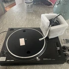 Technics SL-1200MK2 Direct Drive DJ Turntable, Pitch Control, Black, Tonearm