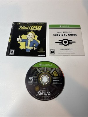 Fallout 4 Game of the Year Edition Xbox One: No Map -No DLC: Tested