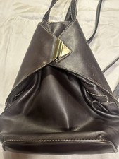 Visconti Leather Convertible Backpack / Shoulder Bag