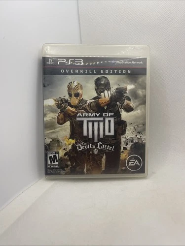 Army of Two The Devil's Cartel Overkill Edition PS3 Video Game Multiplayer