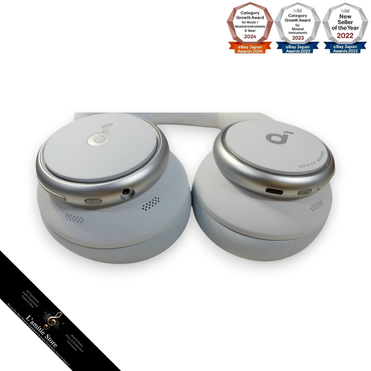 NATSU　soundcore Space Q45 ホワイト Review: Soundcore Space Q45 headphones - a great listening