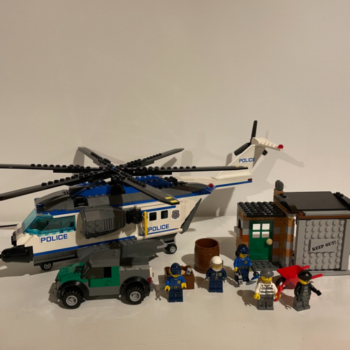 LEGO City Hubschrauberüberwachung (60046) 100% komplett mit Anleitung - Bild 1 von 7