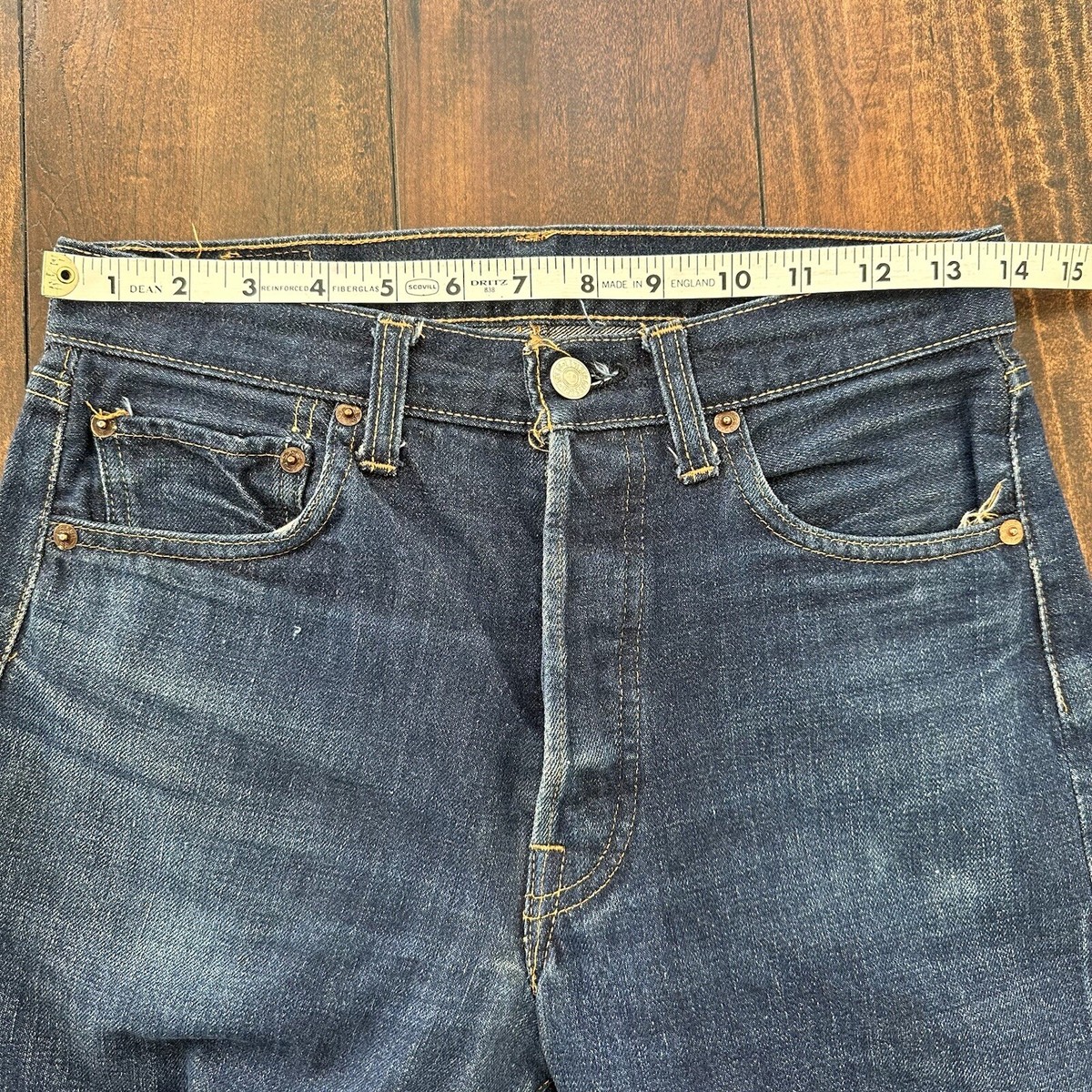 Levis 501 XX Big E True Vintage 60s Redline Selvedge Denim Levis 501 XX Big E True Vintage 60s Redline Selvedge Denim