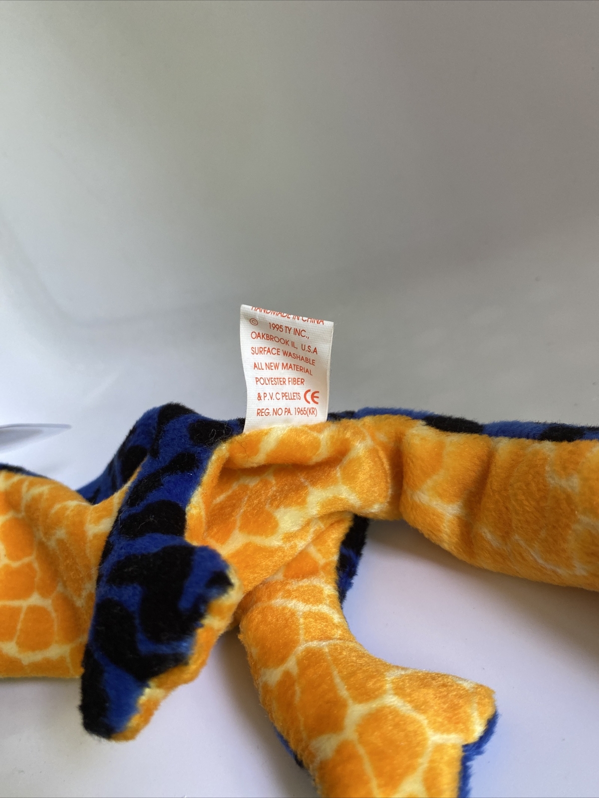 Ty Beanie Baby Lizzy the Lizard style 4033 DOB 51195MWMT Free