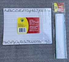 Lot of 2 NEW Teaching Tree Dry Erase Practice Board and 30-Piece Word Strips