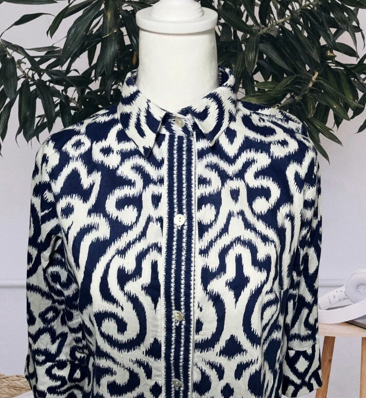 Gretchen Scott Cotton Button Down Small - Изображение 2 из 3