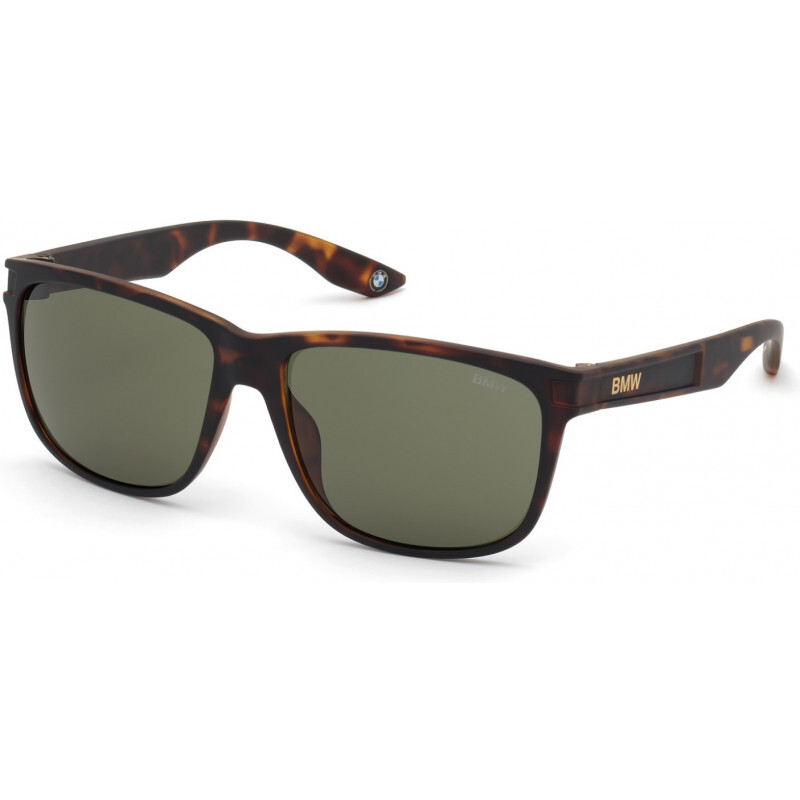 BMW BW0003 52N Matte Tortoise Wide Fit Plastic Sunglasses  display picture 1