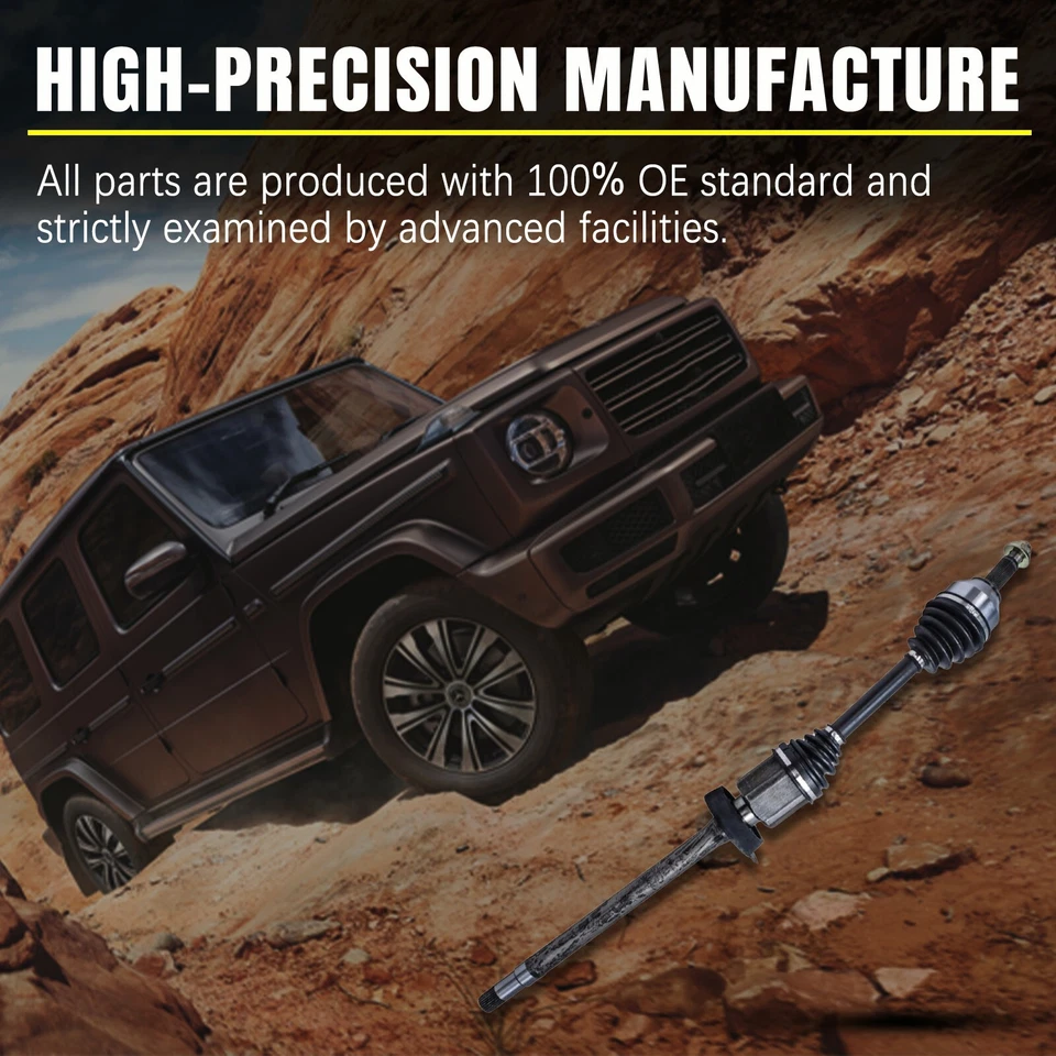 Front CV Axle Shaft for Ford Flex Taurus X Lincoln MKS MKT Sable 2008 - 2011 FWD Foto 3 de 4