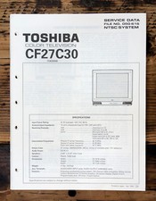 Toshiba CF27C30  Service Manual Original 