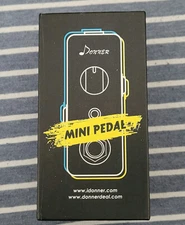 Donner Octave Guitar Pedal, Harmonic Square Digital Octave Pedal Pitch Shifter 7