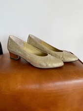 Amante Pumps High Heels gold Größe 38 / 5.5 Hochzeitsschuhe Brautschuhe