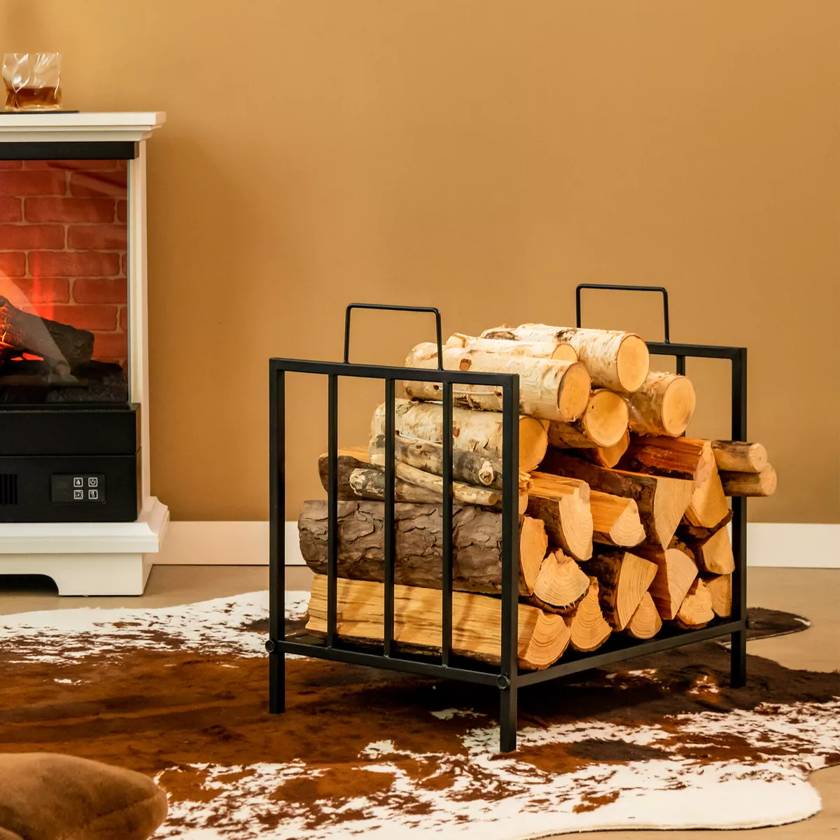 Rack to hold firewood new arrivals
