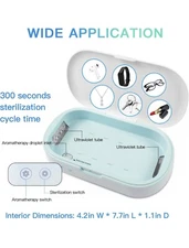 USB Cell Phone UV Sterilizer Sanitizer Box Disinfection Case Cleaner