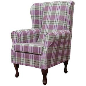 tartan armchair