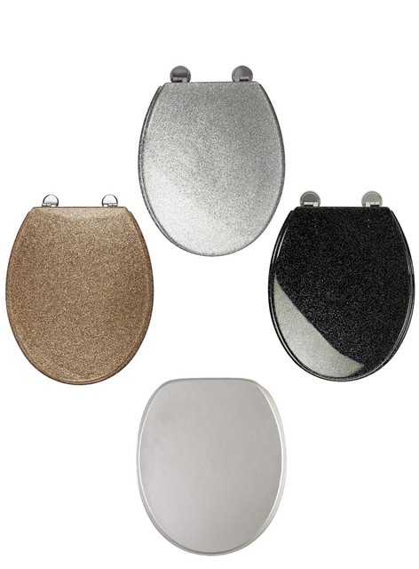 Homebase Toilet Seats Grey - Empty Happiness