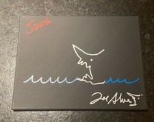 * JOE ALVES * signed 11x14 canvas sketch * JAWS * SHARK DESIGNER * PROOF * 2