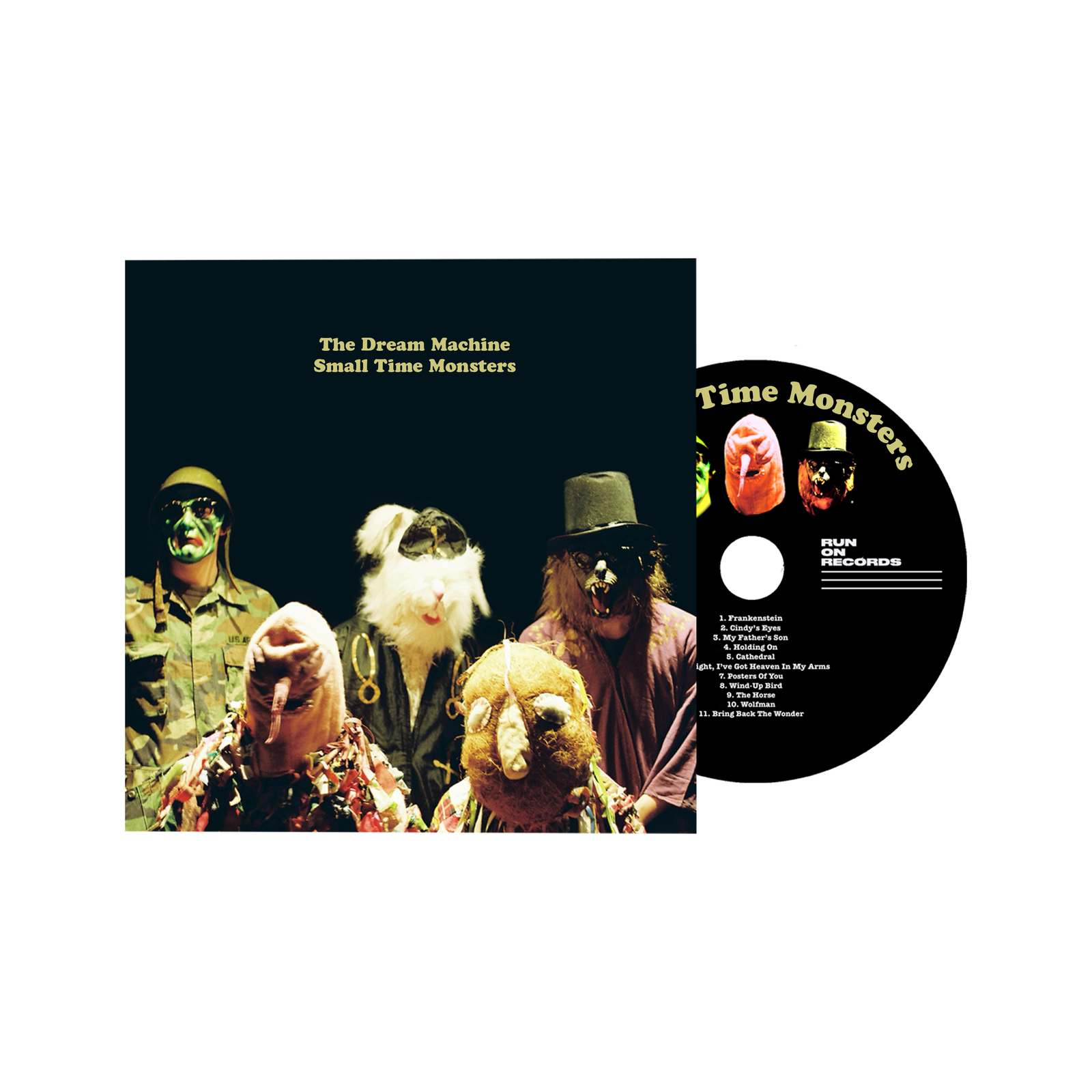 The Dream Machine Small Time Monsters (CD) Album Digisleeve