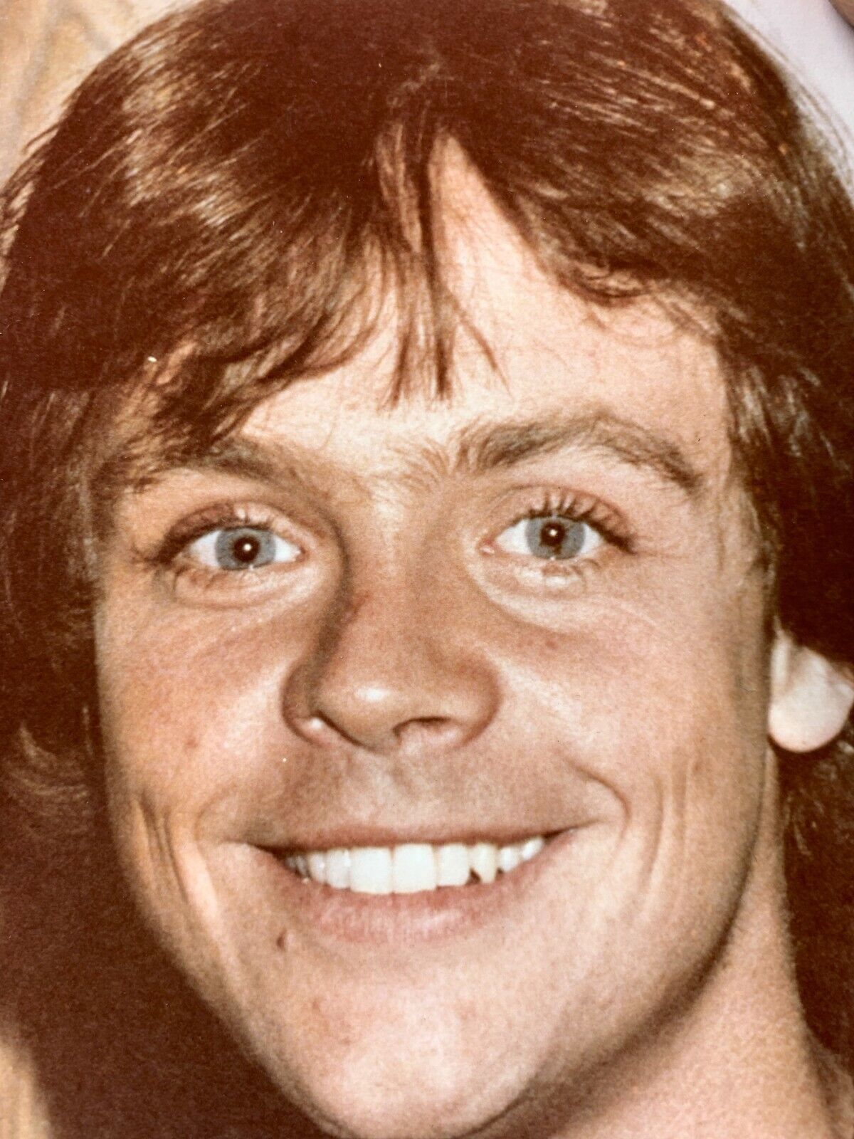 AhD Photo Photograph Mark Hamill Vintage Luke Skywalker Star Wars Young  Close Up