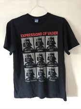 Vintage Star Wars Darth Vader shirt M Expressions Of Vader