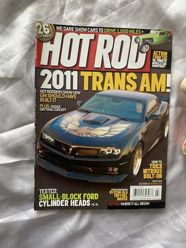 Hot Rod March 2010 Trans Am 2011 Mar - Picture 2 of 6