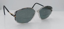 Vintage Silhouettte M1861 Black Oval Sunglasses Austria FRAMES ONLY