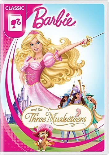 Barbie and The Three Musketeers (DVD) Kelly Sheridan Tim Curry Kira Tozer