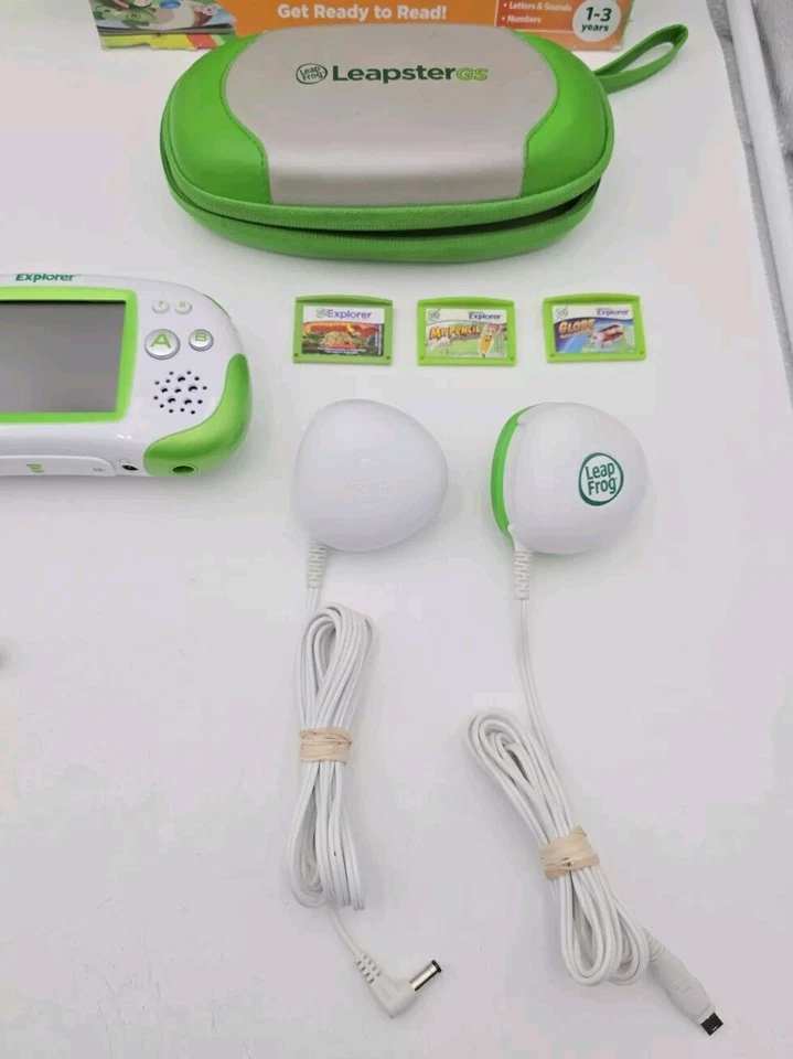 Leap Frog Mixed Lot Leap Reader Jr., Leapster GS and Explorer with Accessories  - Image 2 of 4