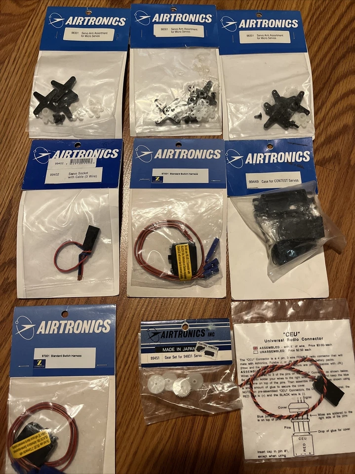 ECX Mugen Yokomo CRC Trinity MDS MicroHeli Spektrum RC Parts Lot 155 Packages - Image 4 of 4