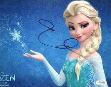 Idina Menzel Frozen Autographed Signed 8x10 Photo ACOA