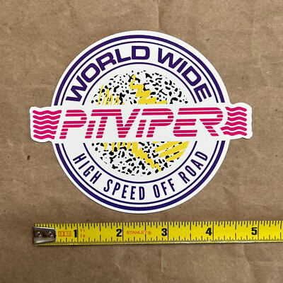 Pit Viper sticker decal, 5'' x 4'' genuine, original, NEW