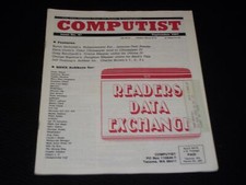 1987 SEPTEMBER COMPUTIST MAGAZINE - FOR USERS OF APPLE COMPUTERS - L 13799