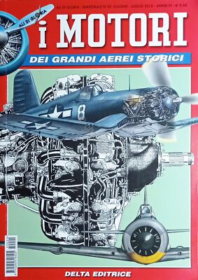 Flügel des Ruhms Nr.20 - N.Sgarlato - Die Motoren der großen historischen Flugzeuge - 2015 Delta