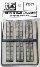 HO Scale Tichy Train Group 3033 Freight Car Ladder Set (24) pcs