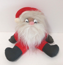 Vintage S M Stone-Mitchell Santa Claus Plush Made in USA 1971 Stuffed Animal