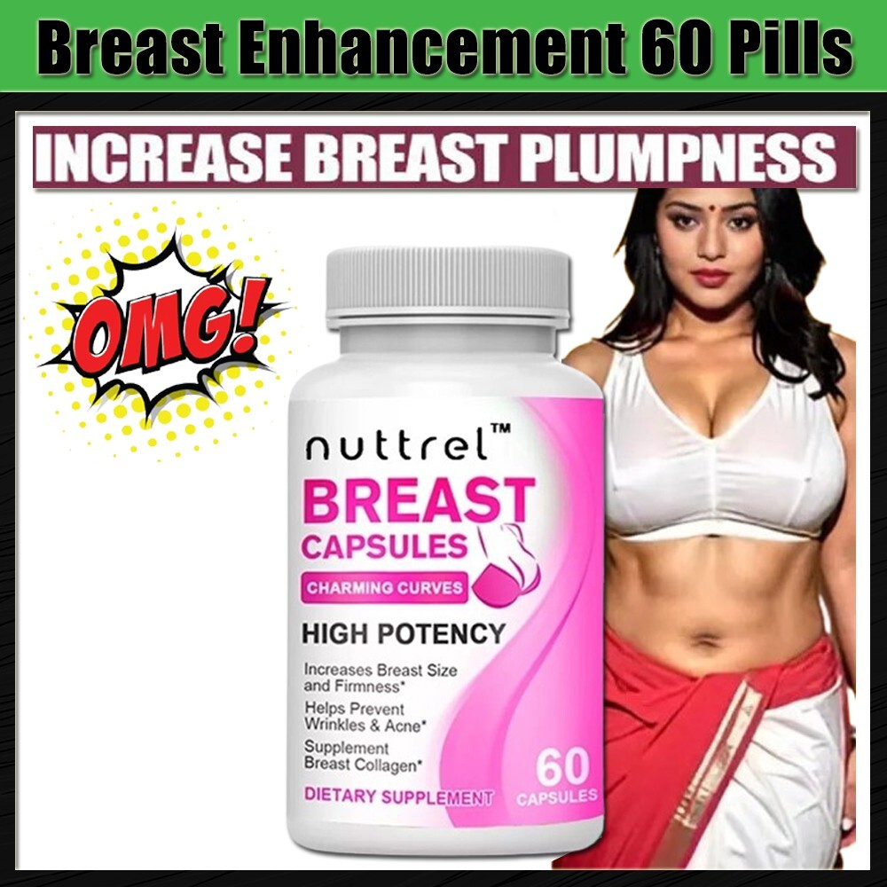 Breast Maxx Natural Breast Enhancement 60 Pills for Men and Women Growth Bigger